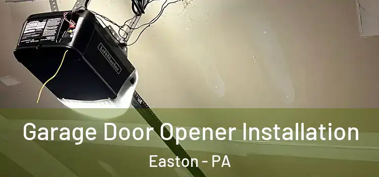  Garage Door Opener Installation Easton - PA