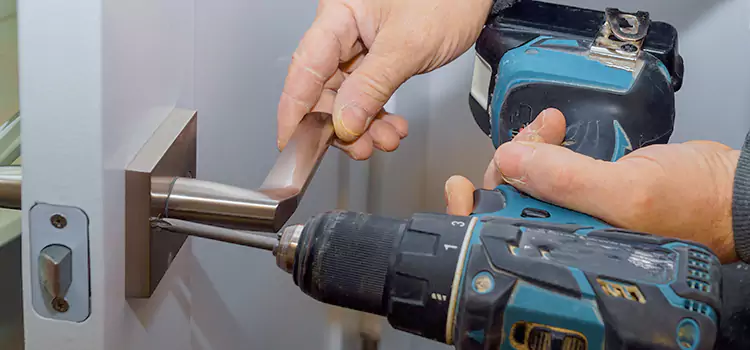 Security Door Lock Installation Easton