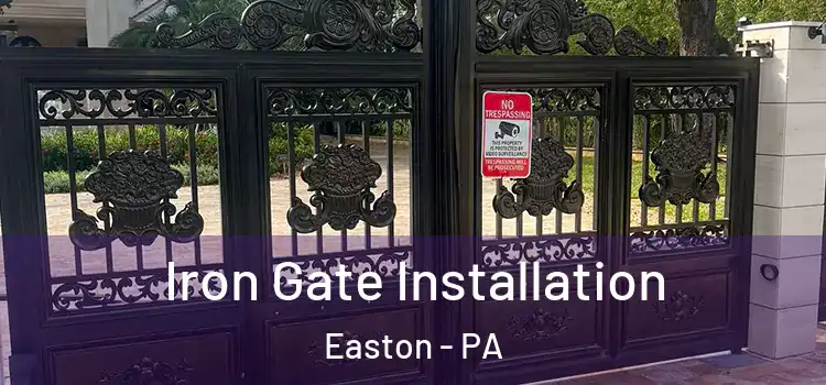Iron Gate Installation Easton - PA